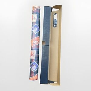 VTG Portfolio Design Premium Litho Gift Wrap 2'x85' Western Animal Stamp 512109‎